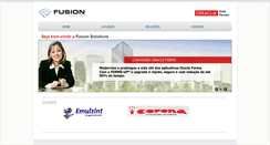 Desktop Screenshot of fusionsolutions.com.br