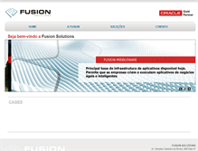 Tablet Screenshot of fusionsolutions.com.br